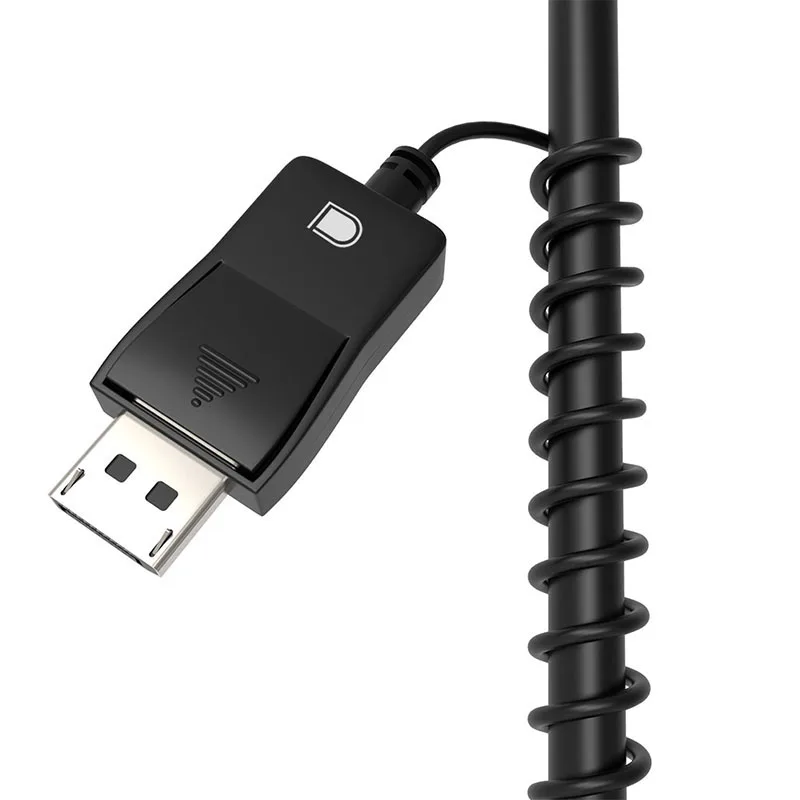 8k  30Hz 60Hz 144Hz  dp to dp cable Displayport Video Cable Converter with Silver Plated