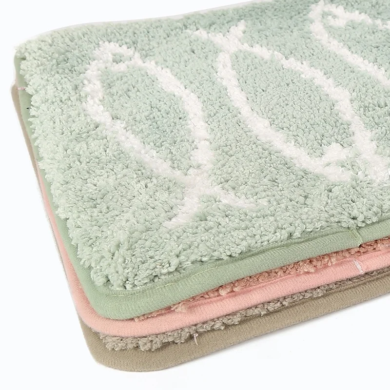 Home Good Absorbent Non Slip Microfiber Cartoon Bath Mat