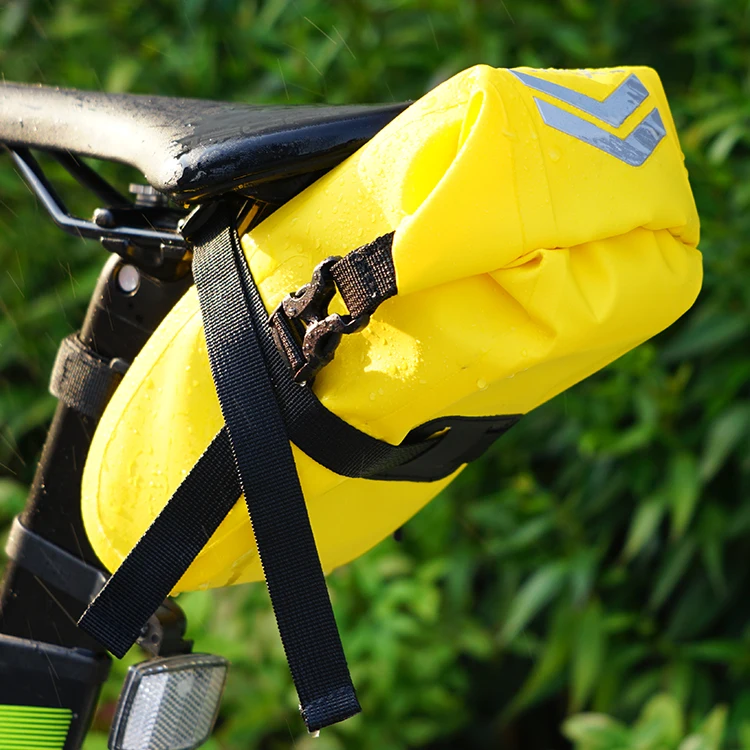 Bicycle All Weather Handlebar Bag Bike Saddle Bag With Rain Cover