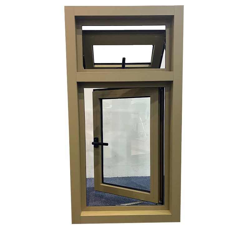 Australia standard aluminum glazing double casement windows