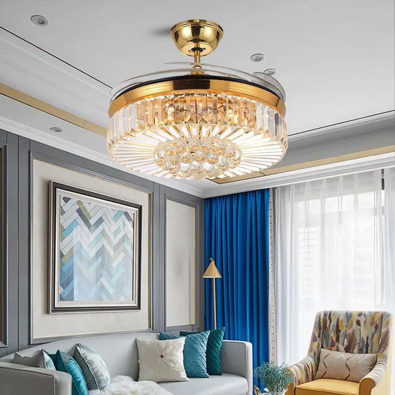 Factory hot selling high quality luxury ceiling fans wholesale modern electric ceiling fan with remote