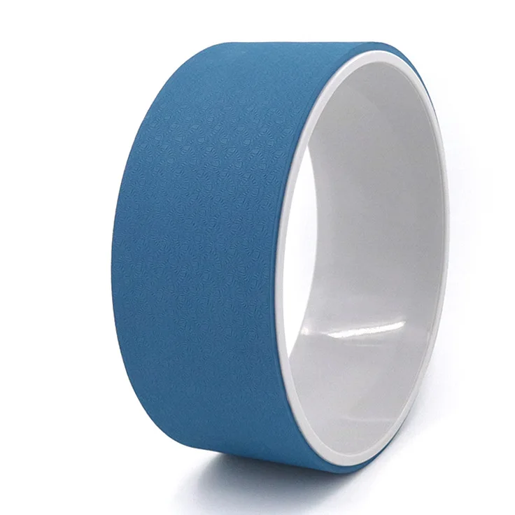 Wholesale TPE PP Yoga Circle Solid Back Roller Wheel Yoga Muscle Massage Wheel Back Stretcher Yoga Wheel for Back Pain Relief
