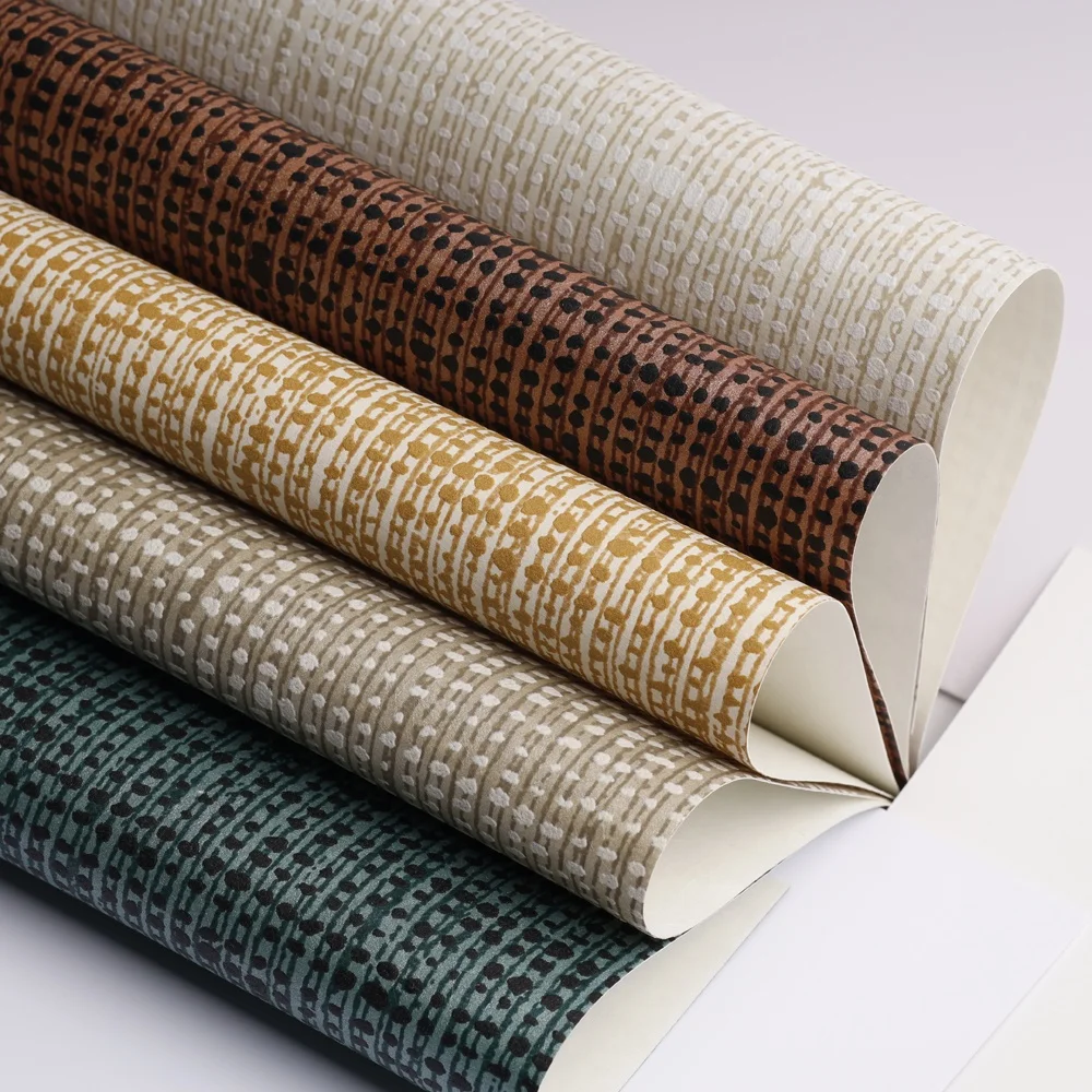 Spot goods Wall paper Geometric Patterned Sophisticated home decoration Wallpaper rolls for Living Room