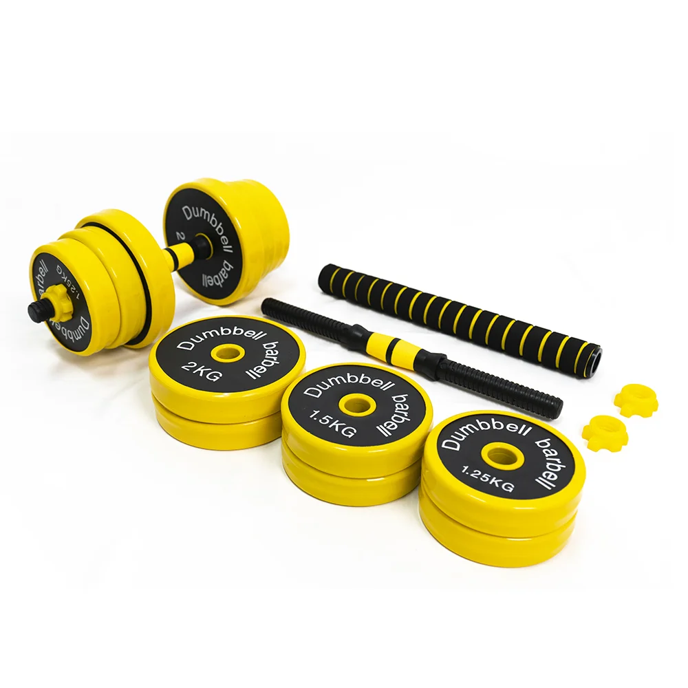 High Quality Dumbbell Bar Wholesale Dumbbells Adjustable Dumbbell Set 20kg Colorful