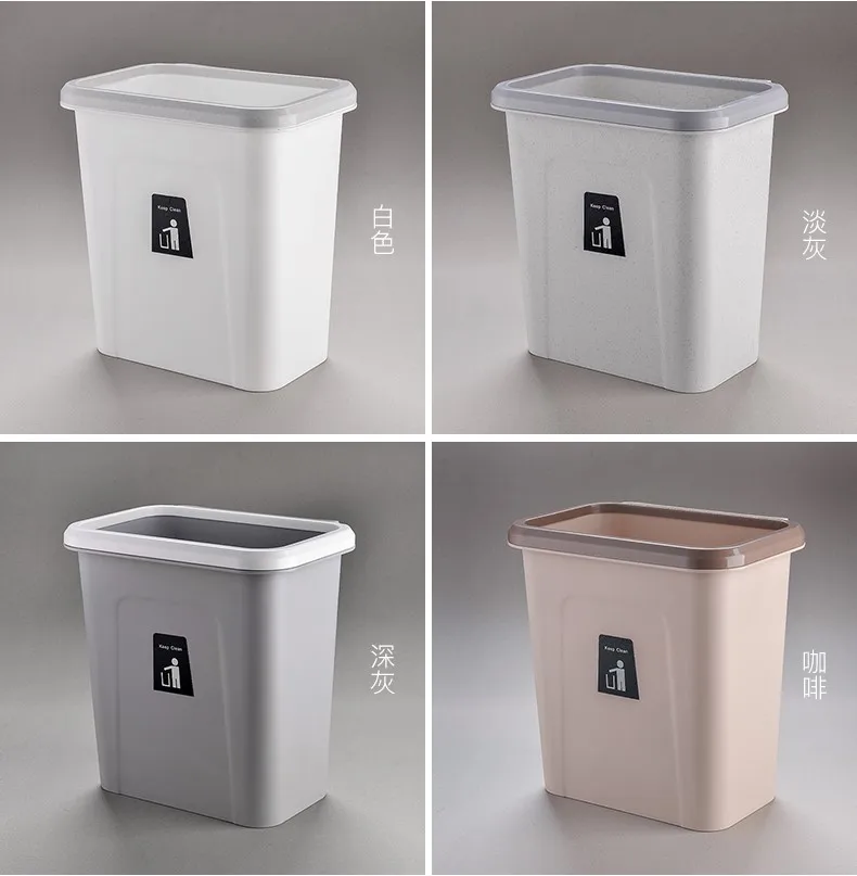 Household Wall Mount Kitchen Trash Can Cabinet Hips Waste Bin