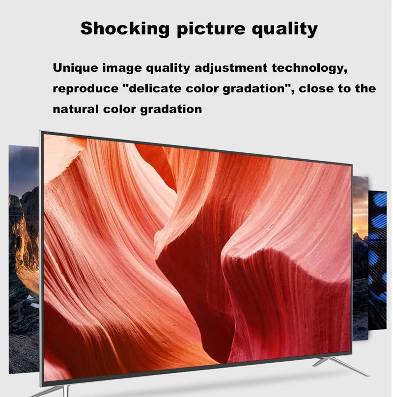 Hot Sale Smart TV  for 24 32 43 50 55 Inch Led Factory Home Hotel Android Televisores  Led TV HD 4k TV