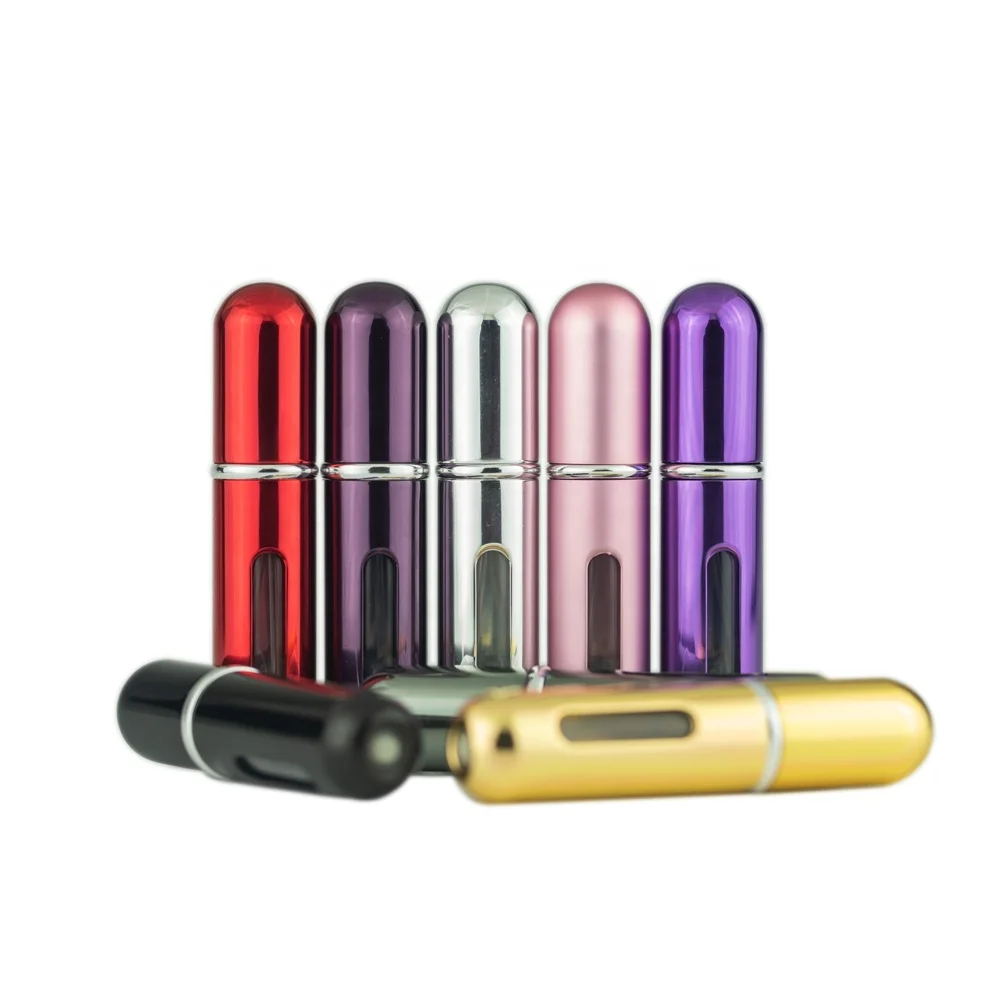 New design bottom refillable empty perfume atomizer spray bottles