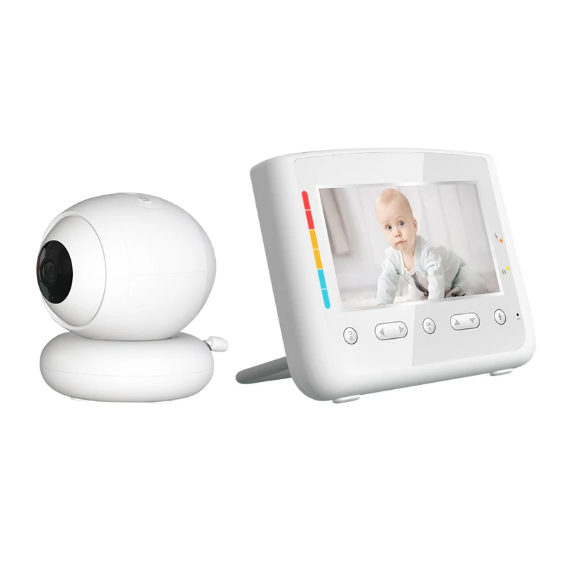 Умный 4,3-дюймовый ЖК беспроводной температурный спящий звуковой сигнал 2-сторонний аудио HD 1080P видео детский монитор с камерой и аудио