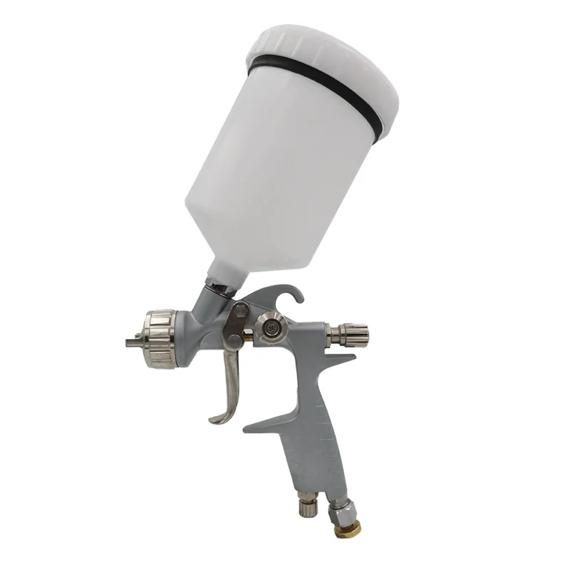 
Multi-functional repairable sprayable pneumatic spray gun with Metal Swivel Cup or Plastic Swivel Cup 