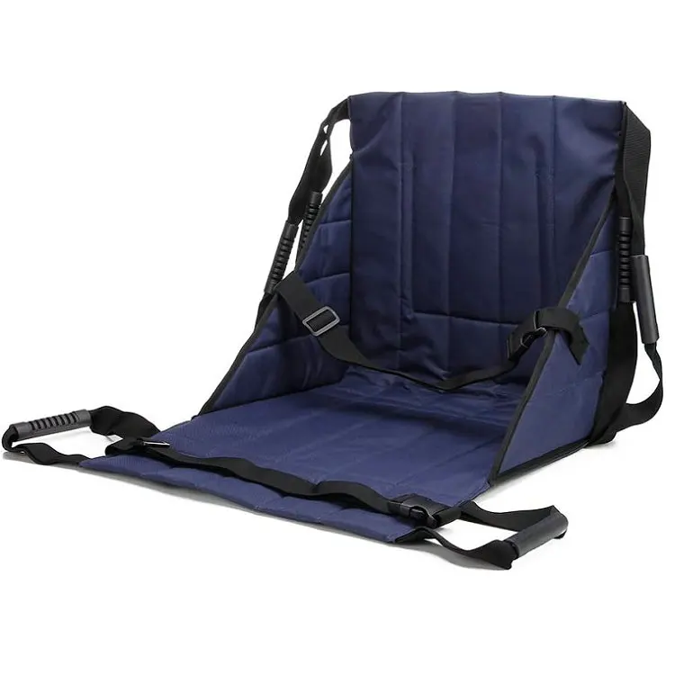 Multiple handles wheelchair patient pad lift sling stair slide transfer board