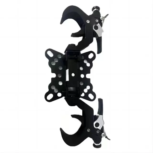 Load 200KG Folding Double Stage Light Hook Clamps For Hanging LED Moving Head Stage Lighting