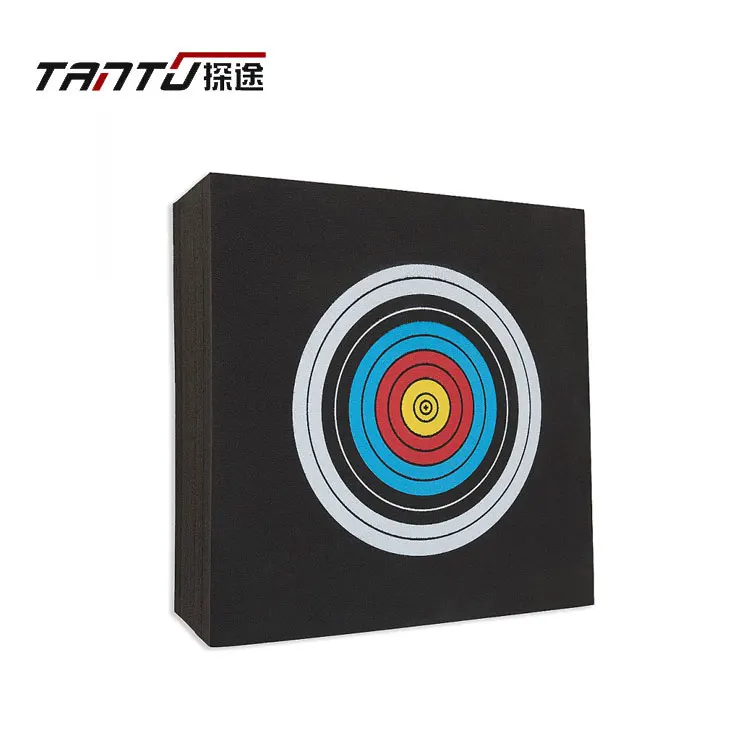 compound  foam target archery board laminated extra thick durable multicolor printing square shooting target eva
