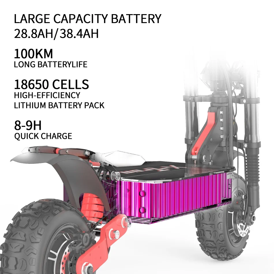 Free shipping 11 inch X-Tron T88 80km/h Electric Scooter 5600W Folding e scooter 38.4ah Battery 90km Range Electric Kick Scooter