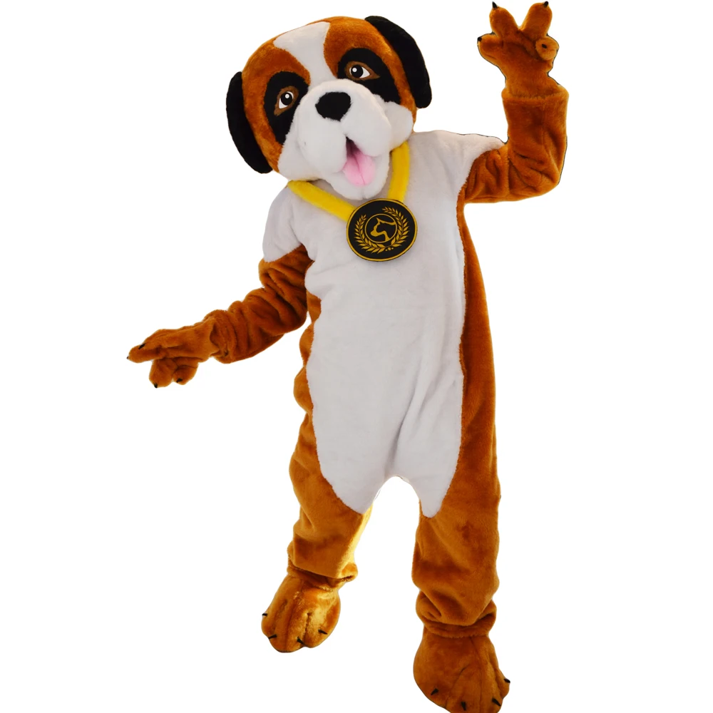 Hot Sale New Custom Made dog mascot plush toy customized dog mascot doll