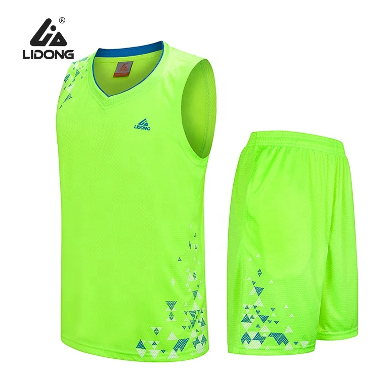 LiDong Custom cheap basketball high school uniforms with your logo