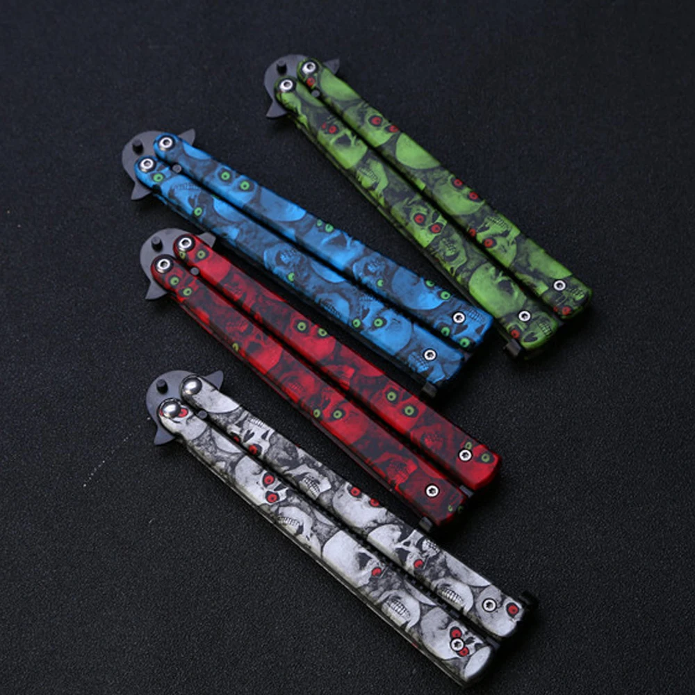 OUMO-New product sales promotion beautiful shaving fold Butterfly comb