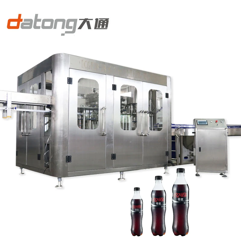 Soft drink production line soda/ sparking water bottling machine carbonated soft drink filling machine