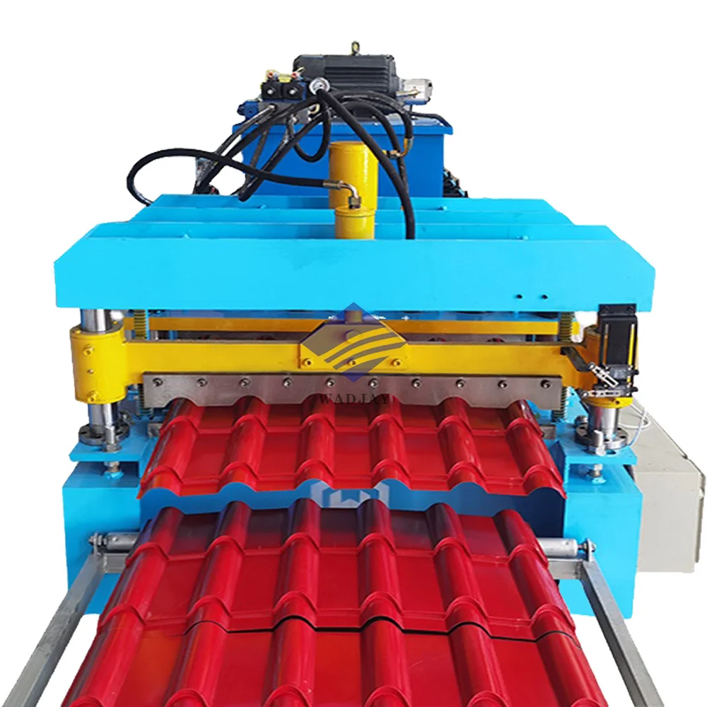 Roof Tile Press Decoiler Roof Sheet Making Machine Metal Roof Tile Forming Machine