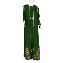 High Quality Creative Elegant Ethnic Style Dubai Abaya Wholesale Maxi Dress Latest Fashion Abaya Designs Dubai