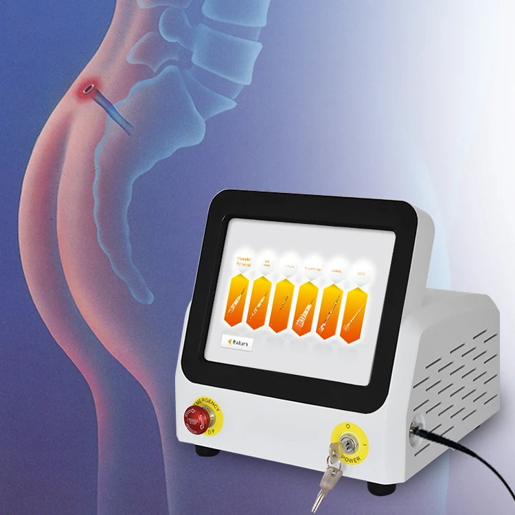 New Design 980NM Anal Piles Fistula Fissure And Pilonidal Sinus Laser External Hemorrhoid Treatment