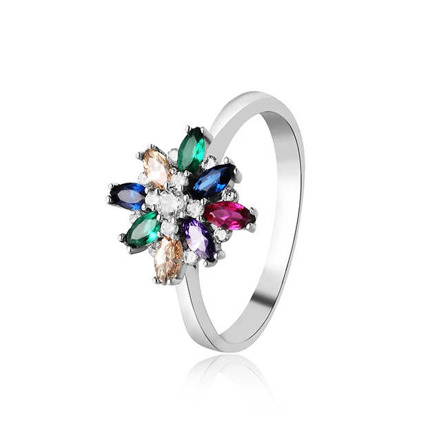 Wholesale S925 Silver Wedding Engagement Ring