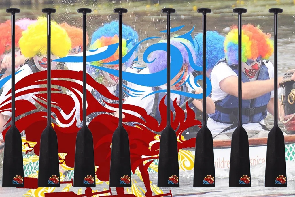 Adjustable IDBF Race dragon paddle with carbon fiber for dragon boat race