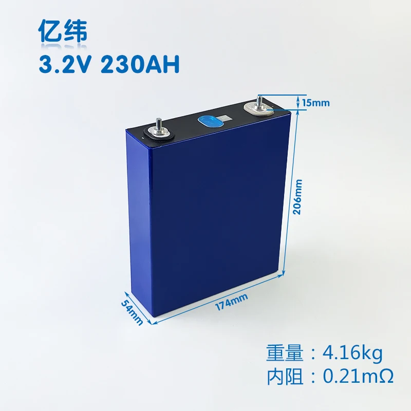 Гарантия качества в американском стиле имеется наличии на складе EV LiFePO4 3 2 V 230AH класса A + литий-ионная аккумуляторная батарея для солнечной системы