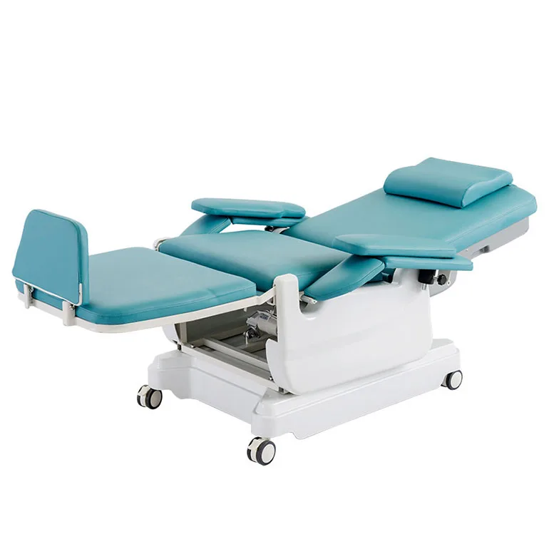 Hospital Chemotherapy Infusion Phlebotomy Donation Collection Mobile Electric Blood Donor Drawing Hemodialysis Dialysis Chair