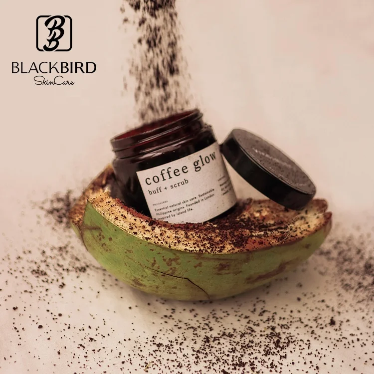 Private Label Arabica Coffee Body Scrub with Organic Coffee For Skin Anti Cellulite & Stretch Mark Treatment