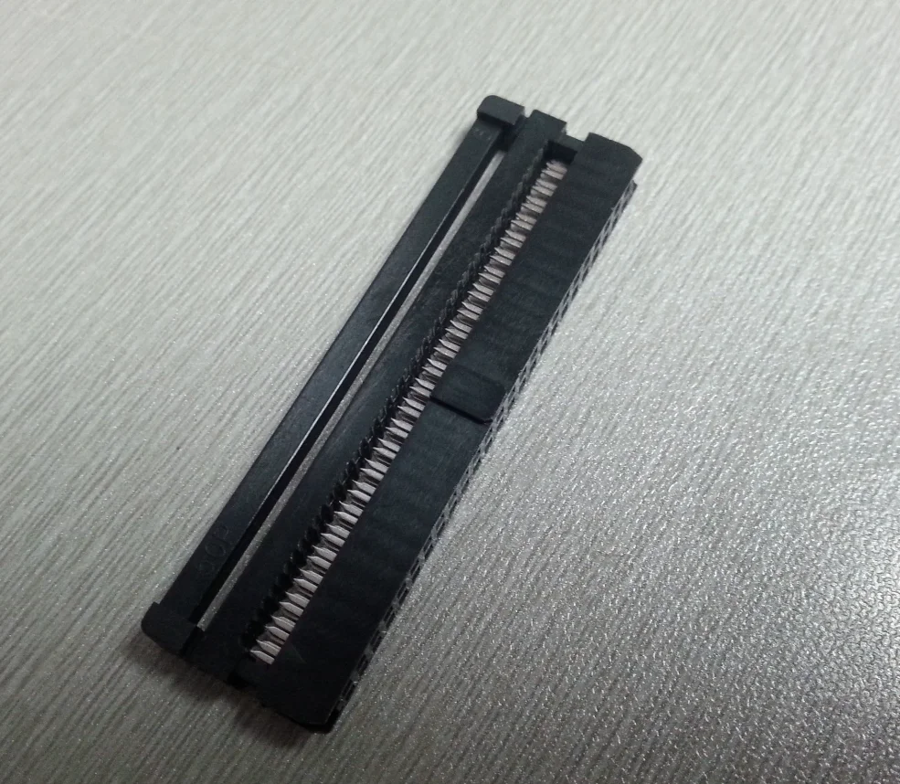 
2.0mm IDC connector tin plated black 2X15pin dual row PCB socket connector 