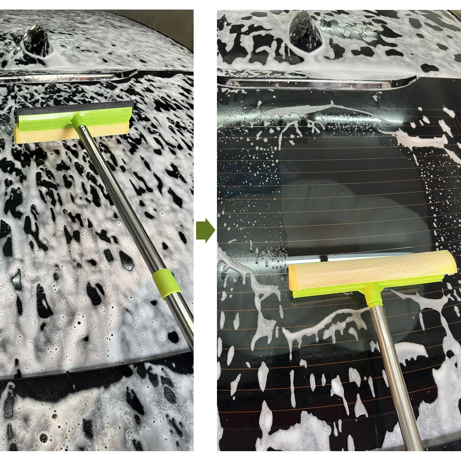 Factory Wholesale Custom Extension Pole Squeegee For Window Cleaning Window Cleaning Tool With Extension Pole Telescopic