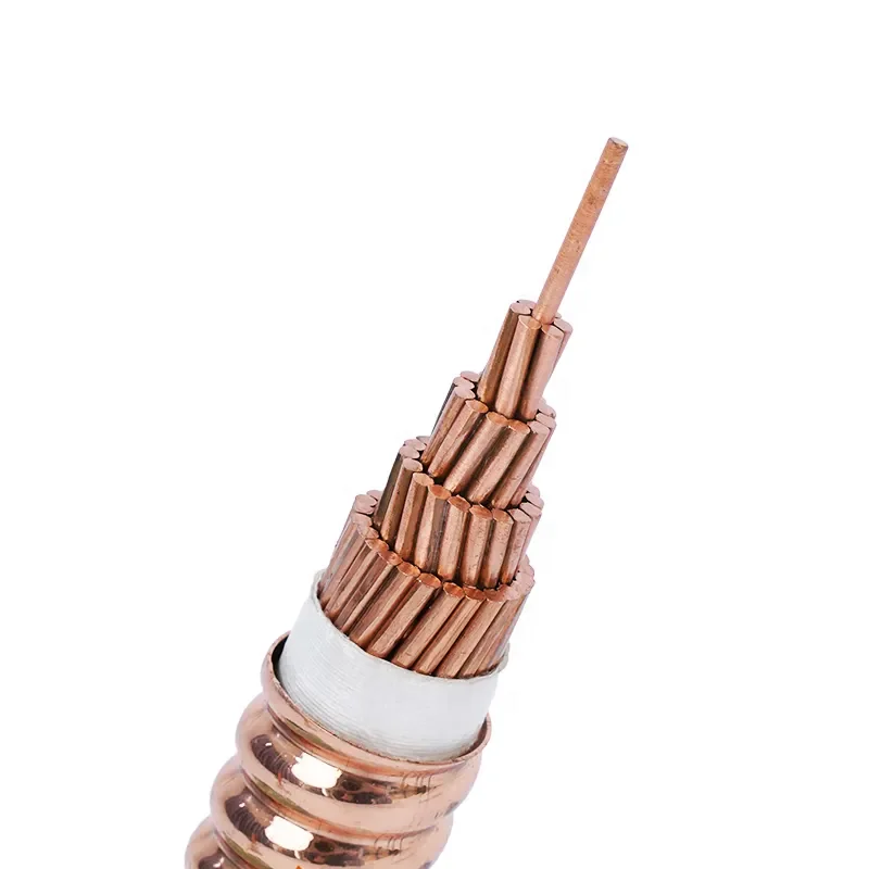 Manufacturer Rolled Metal Sheathed Mineral Insulated Flexible Fireproof Cable Copper Control Cable Electric Wire Cables