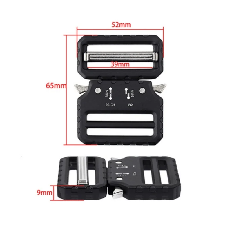 Wholesale New Innovation 39Mm Inner Diameter 25Mm Cobra Buckle Mini Seat Belt Buckle Lightweight Cobra Buckle