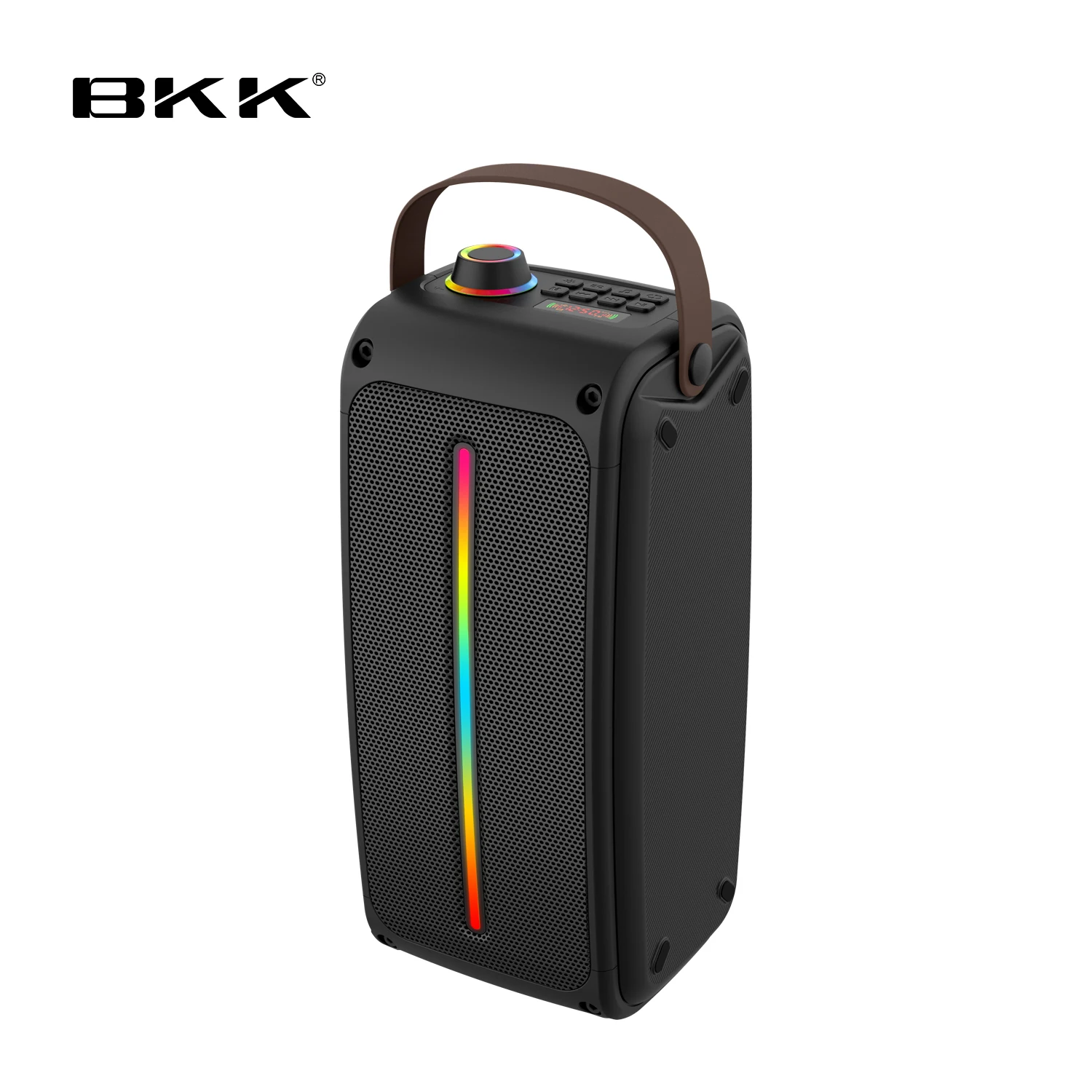 Competitive Price Portable 20W 3 ohm Karaoke Bluetooth Speaker Wireless Amplifier with colorful Lights
