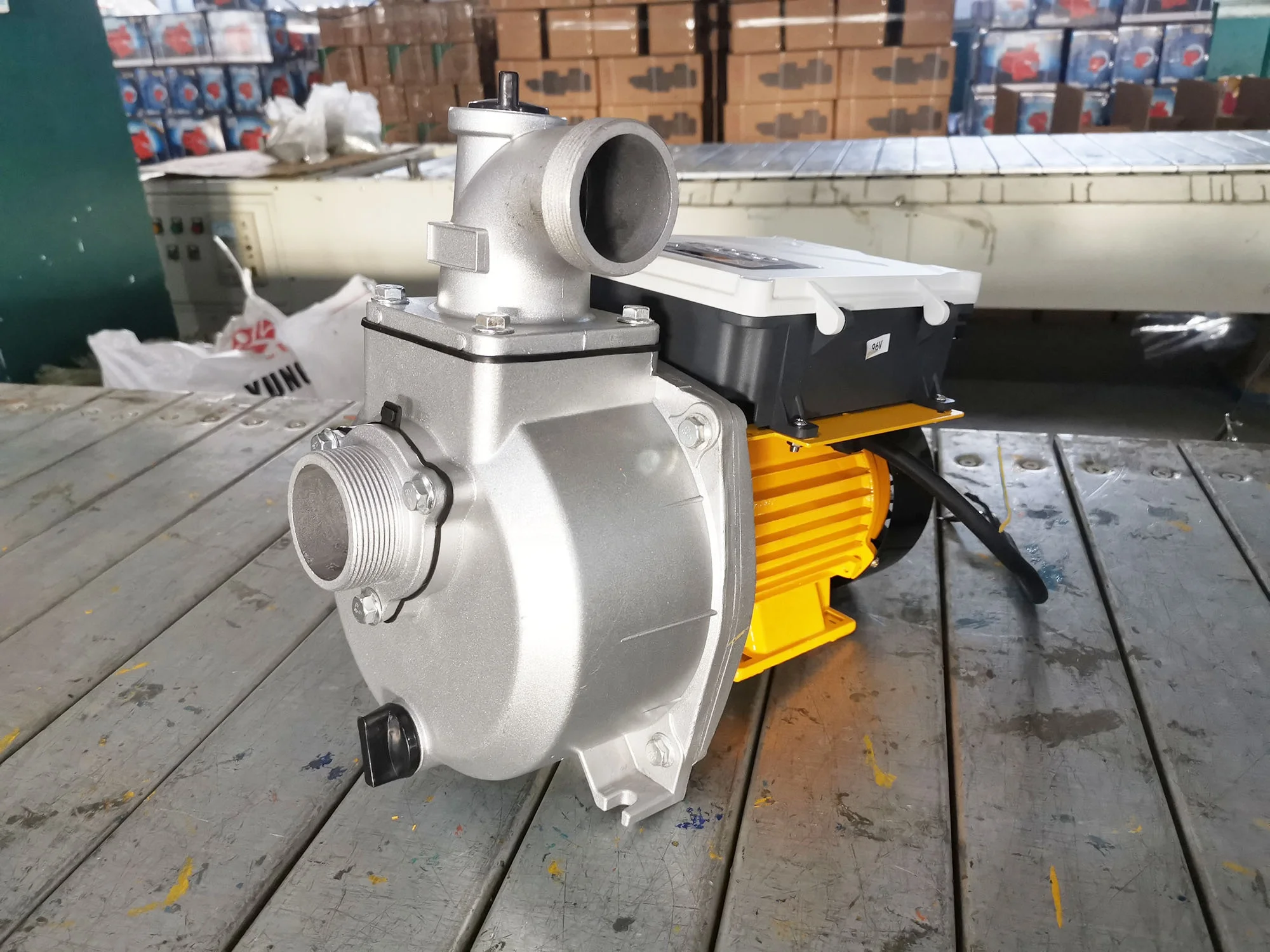 Kepeida DMT19-22-D110/1500 19M3/H 22M 110V 2HP 2Inch Bomba De Agua DC Solar Centrifugal Surface Pump For Agriculture Irrigation