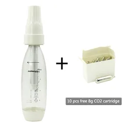 Оптовая продажа, не содержит Бисфенол А, экологически чистый пластиковый Ручной пресс, портативный газированный домашний аппарат для газировки