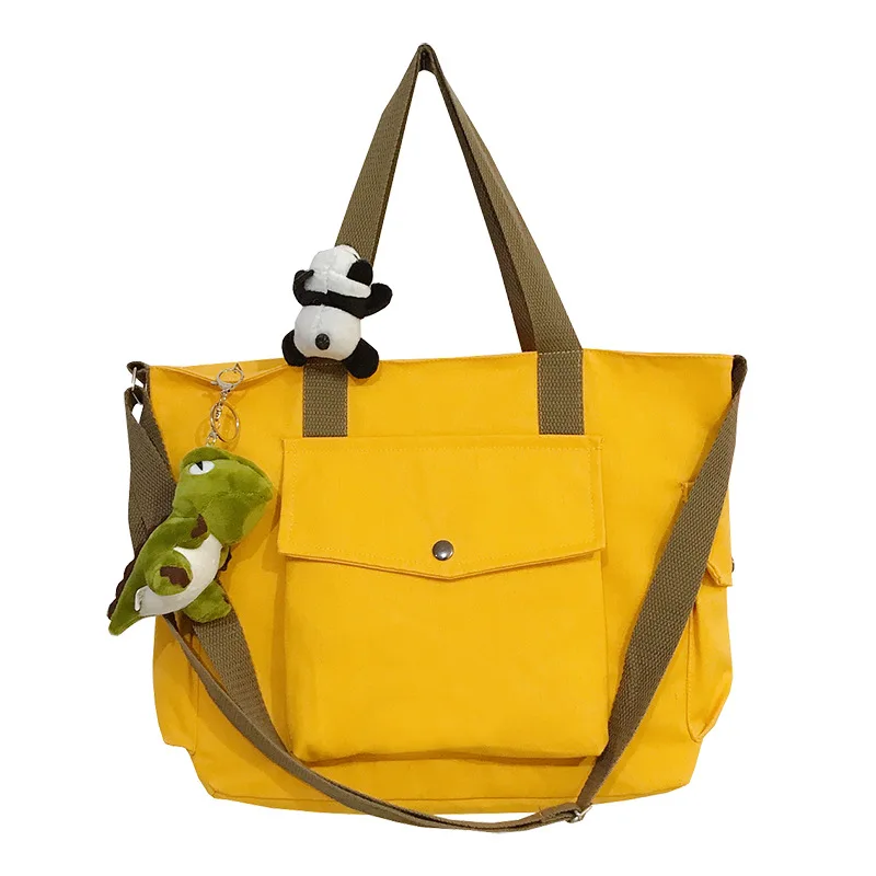 
Eco Friendly High Capacity Organic Canvas Cotton Shoulder Yute Tote Shopping Bag 