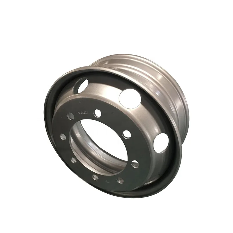 
factory wholesales wheels 19.5*6.75 tubeless truck steel wheels 