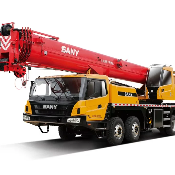 Автокран Sany Stc500e 50 тонн самый популярный в продаже грузоподъемность двигатель 2022 Подержанный гидравлический мобильный грузовик