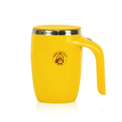 JTX401 380ml Automatic Self Stirring Mug Milk Mixing Cup Blender Smart Mixer Stainless Steel Coffee Magnetic Mug