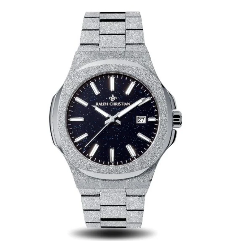 Hot Selling Men Watches Quartz Business Luxury Classic Trendy Stainless Steel Men Wrist Watch Oem ODM frosted Watches Men