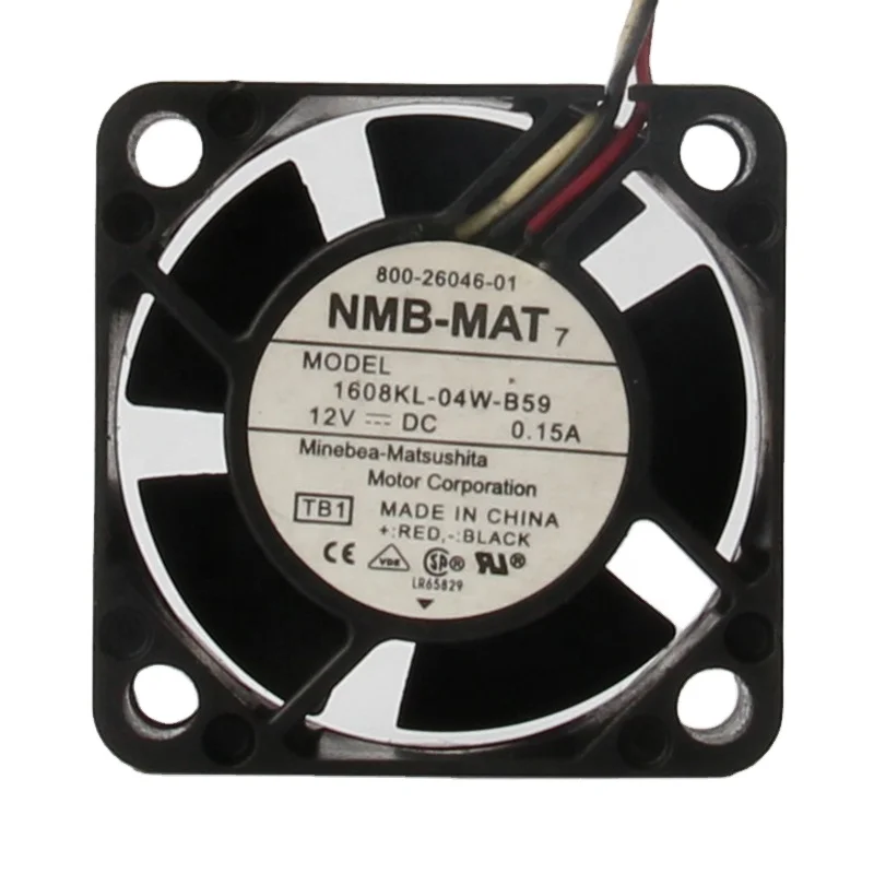 Supplied by the manufacturer 1608KL-04W-B59 High speed axial cooling fan DC12V 1.8W 40*40*20mm Industrial fan