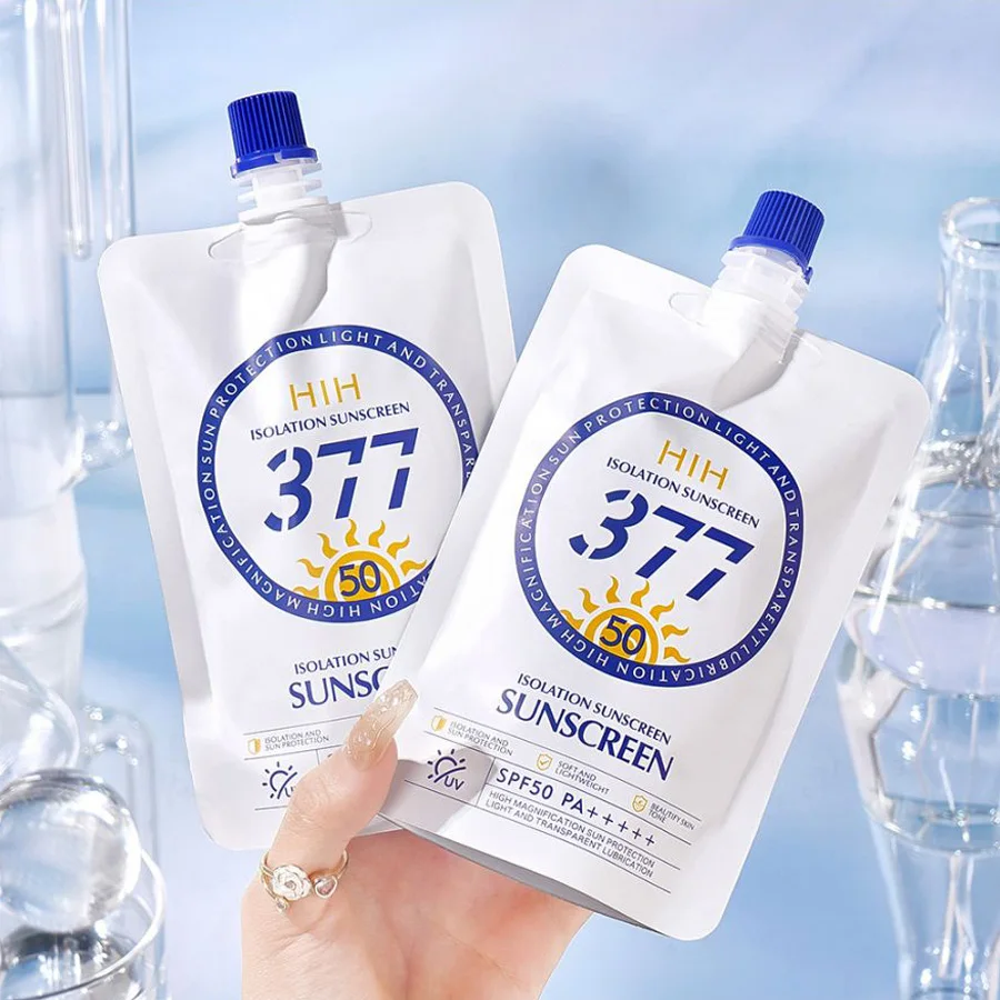 377 солнцезащитный крем SPF50 PA ++++++ 100 г изолирующий отбеливающий лосьон для органических рифов безопасный