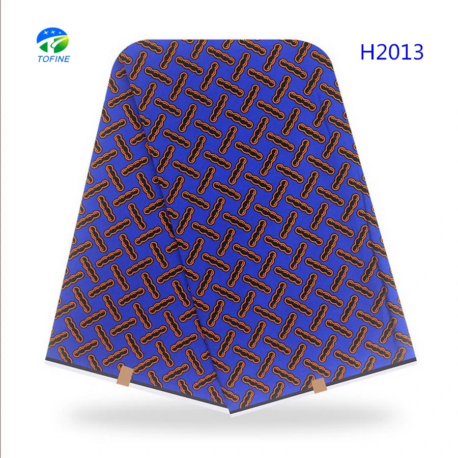  Новейшее поступление ткань Анкары 100% хлопок воск Африканский голландский принты 6 ярдов