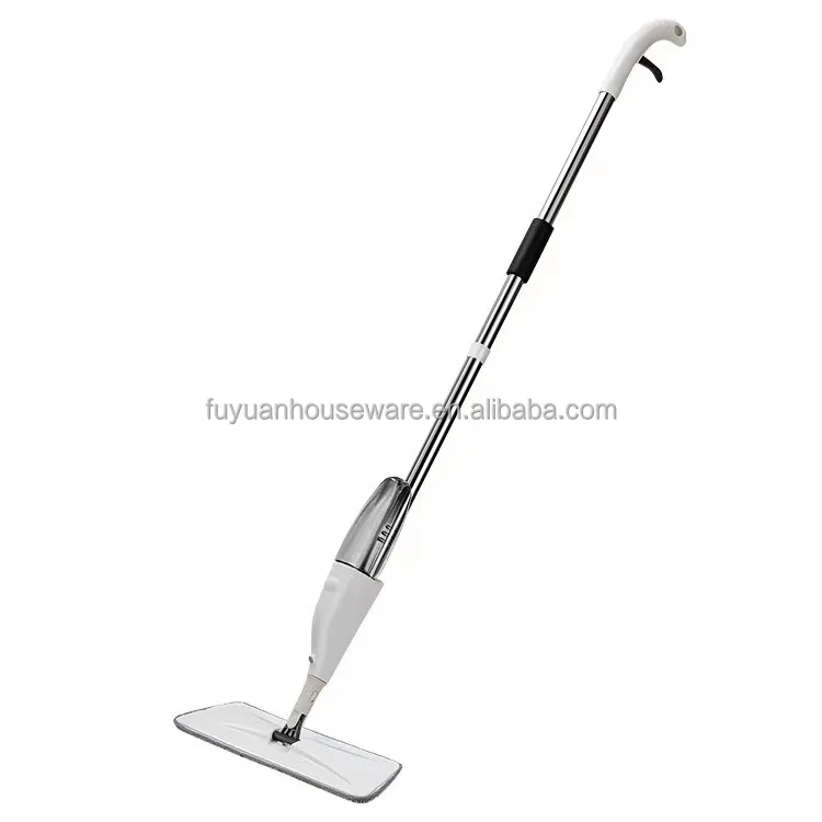 Hand-free spray mop Wet and dry spray mop Multifunctional household wooden mop