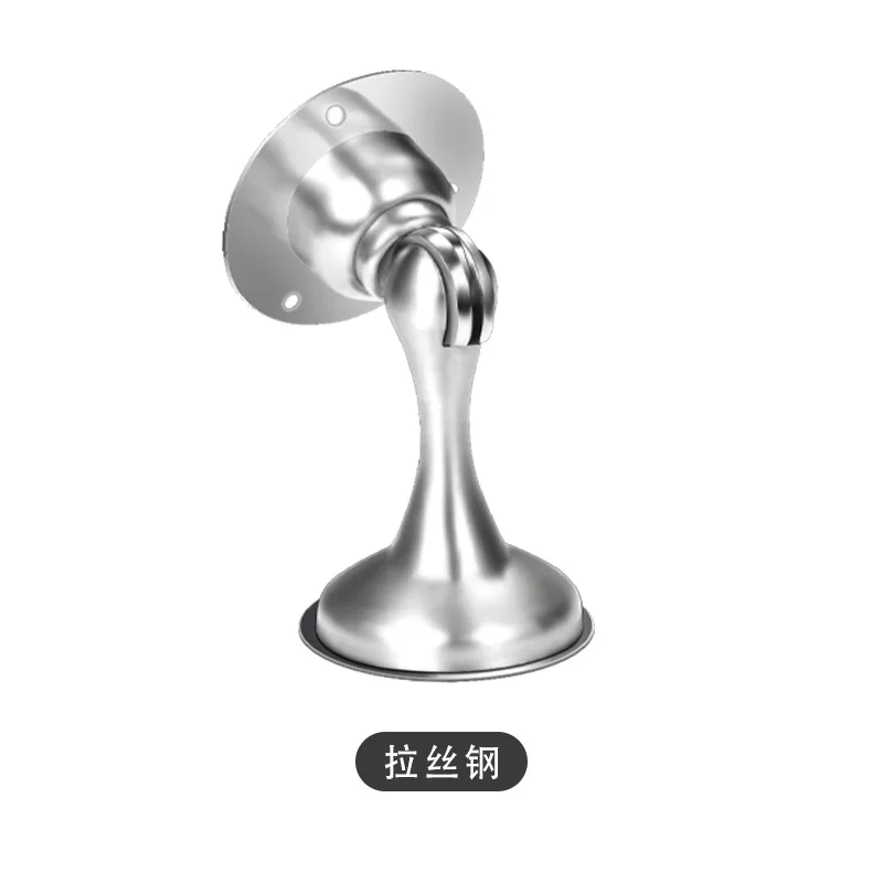 2024 Stainless steel 201 Latch bracket Magnetic door stopper for more robust wall and floor mounting Doorstop function