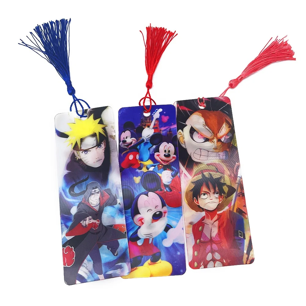 2024 Hot Selling Beautiful Picture Scenery 3d Lenticular printing bookmark