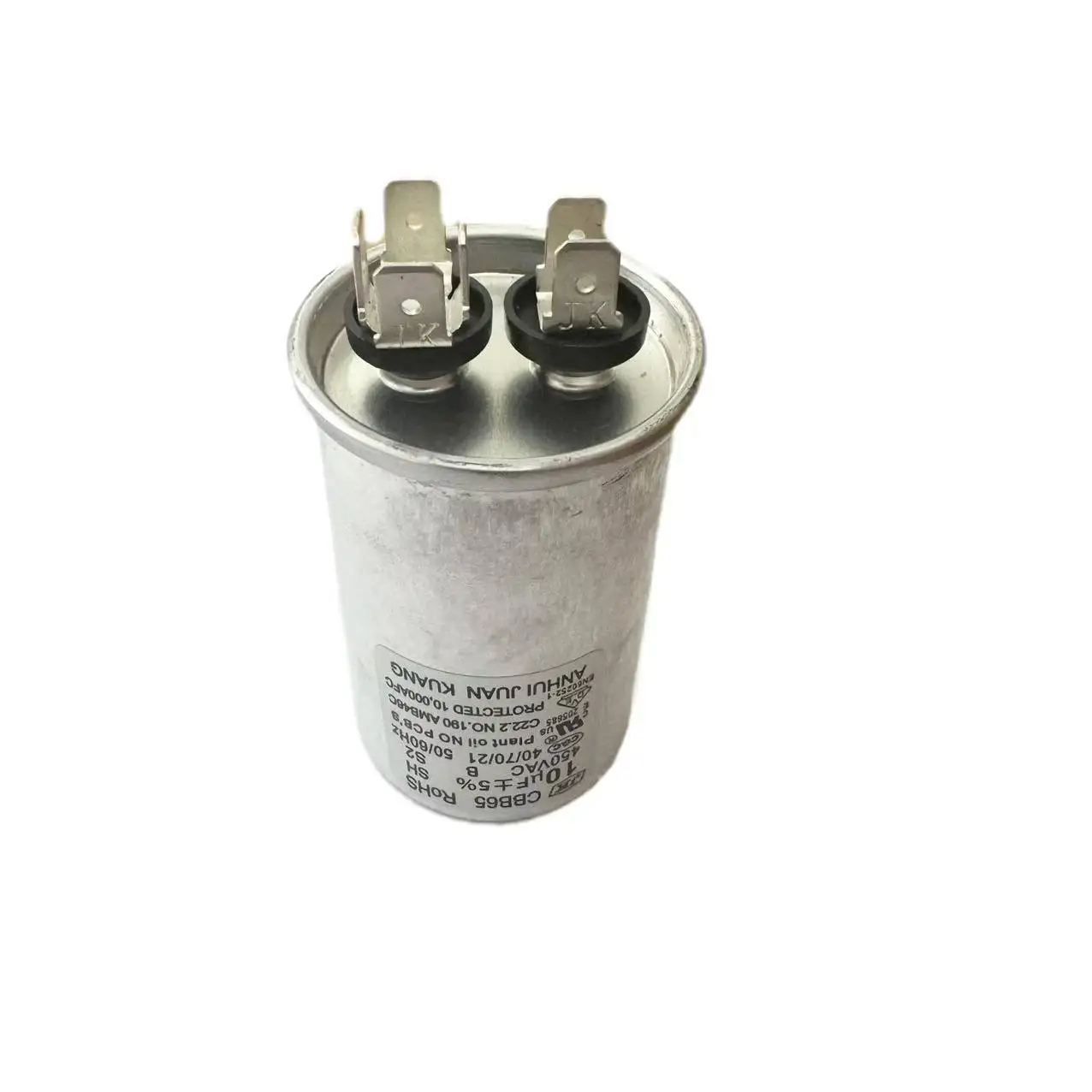 AC Motor Capacitor Air Conditioner Compressor Start Capacitor CBB65 450VAC 15uF 20uF 25uF 30uF 40uF 45uF 50uF 60uF