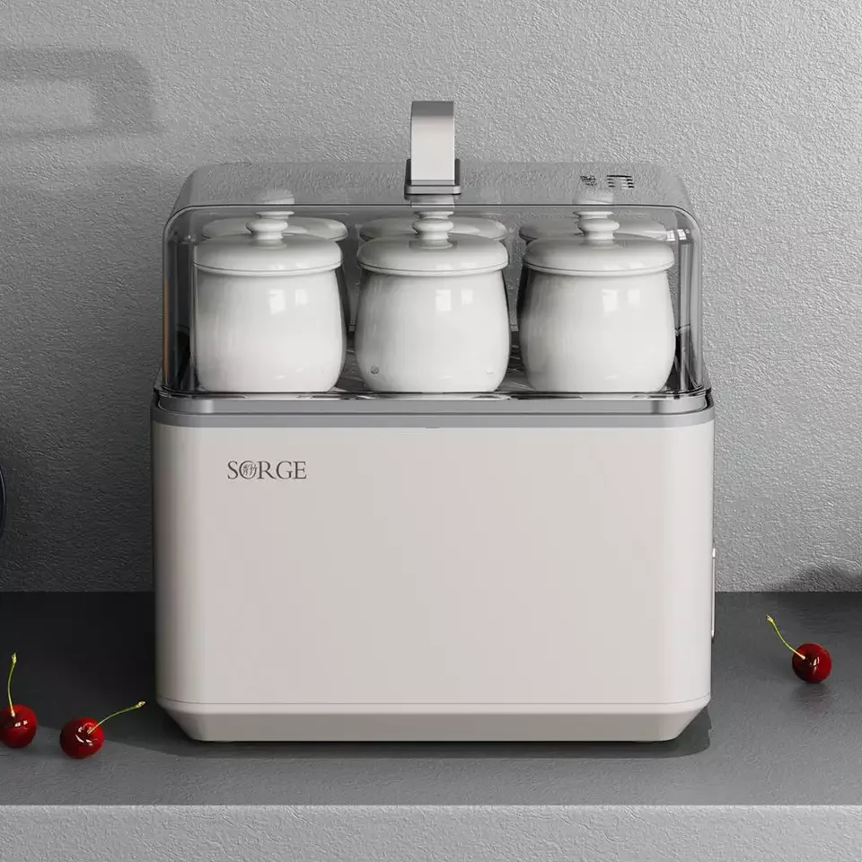 Sorge 800W Commercial 2-in-1 Multi-functional Electric Slow Cooker with Auto Timer