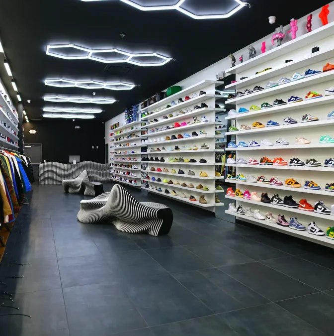 Customized Ceiling Light 5 Hexagon Shape Connectors LED Working Light Fixtures Auto Repair Shop Wash car beauty Garage Light